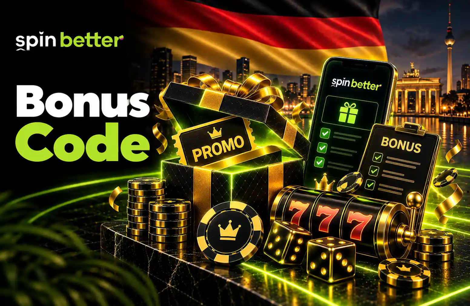SpinBetter Bonus Code und Bonusbedingungen